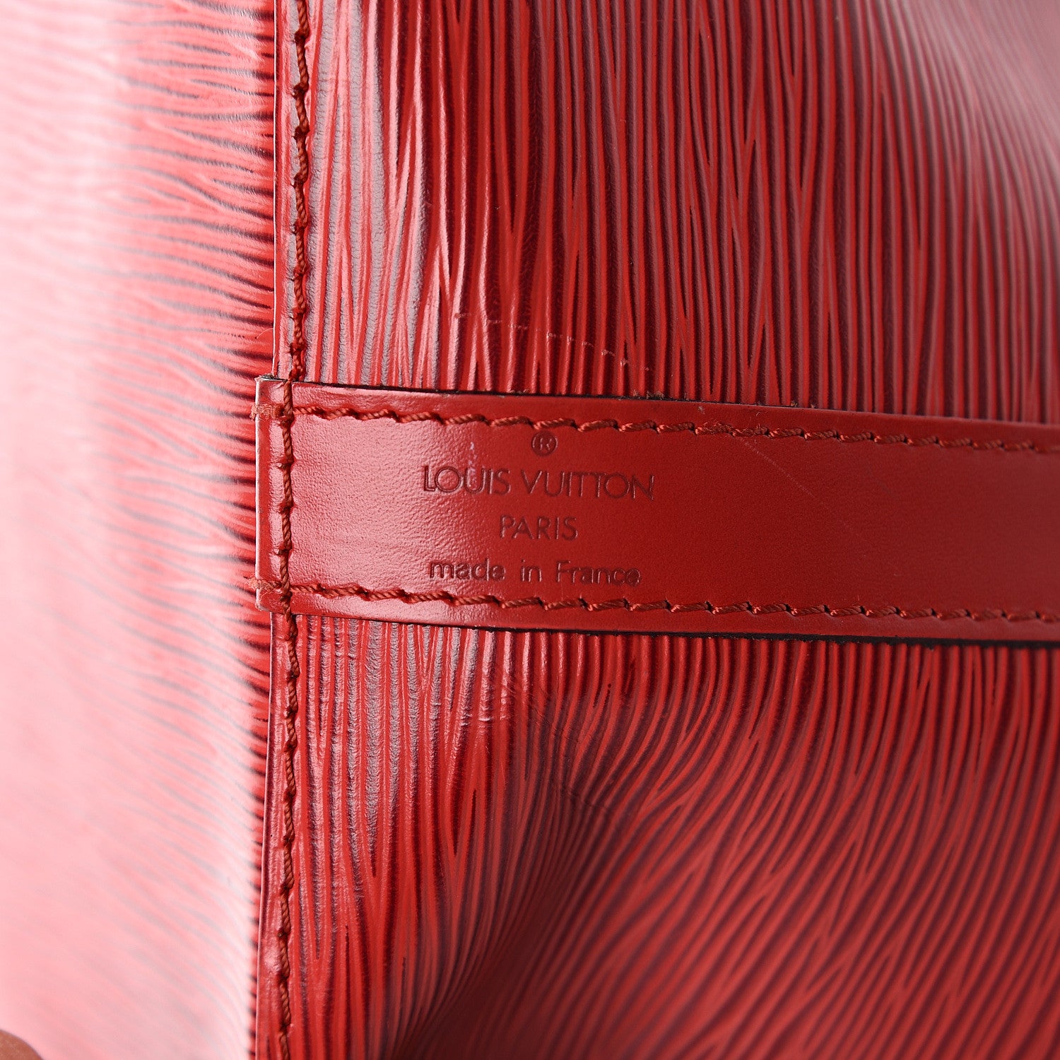 Louis Vuitton Epi Petit Noe Castillan Red 5 of 8