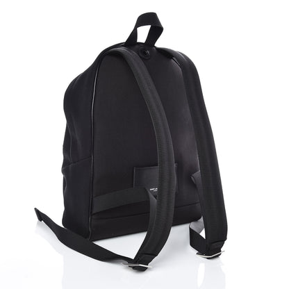 Saint Laurent Canvas Signature Heaven Embroidered Mini City Backpack Black 3 of 9