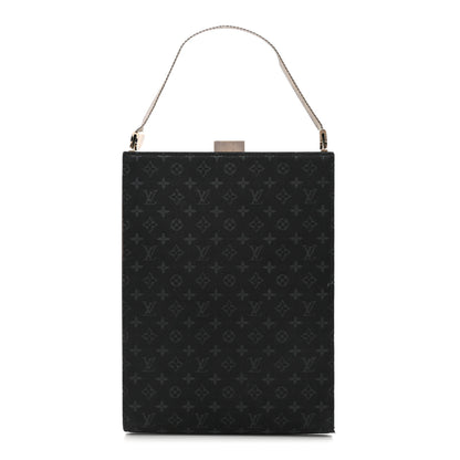 Louis Vuitton Satin Monogram Ange GM Black 1 of 11