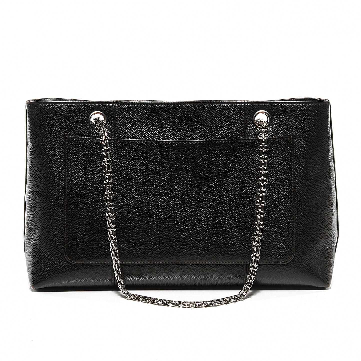 Caviar Shopper Tote Dark Brown