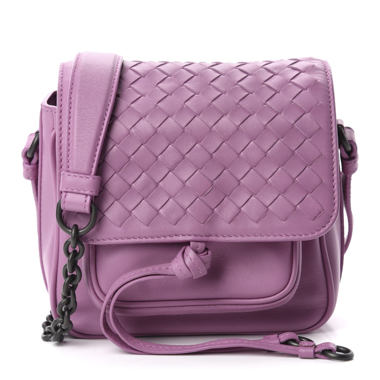 Nappa Intrecciato Mini Crossbody Twilight