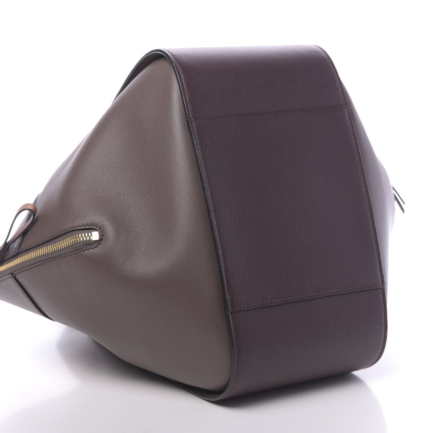 Calfskin Small Hammock Shoulder Bag Oxblood Tan