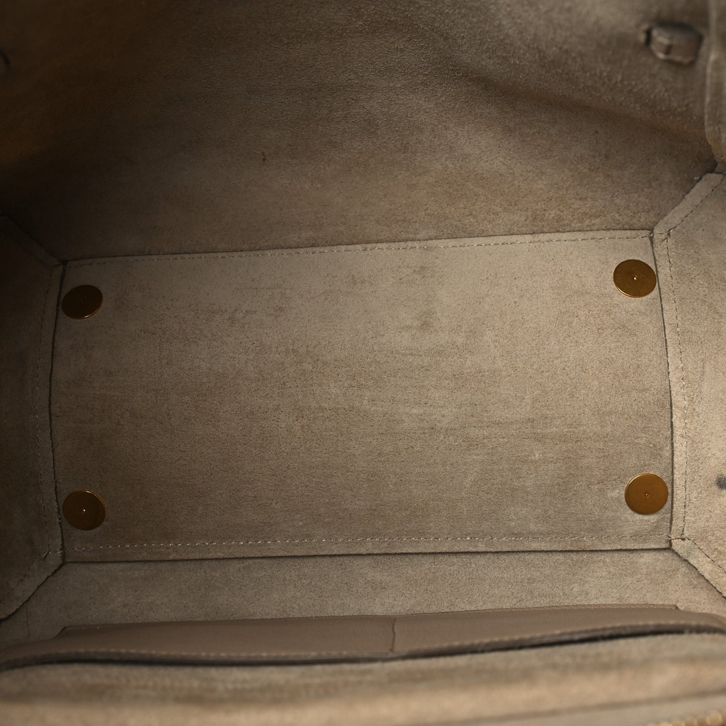 Grained Calfskin Mini Belt Bag Light Taupe