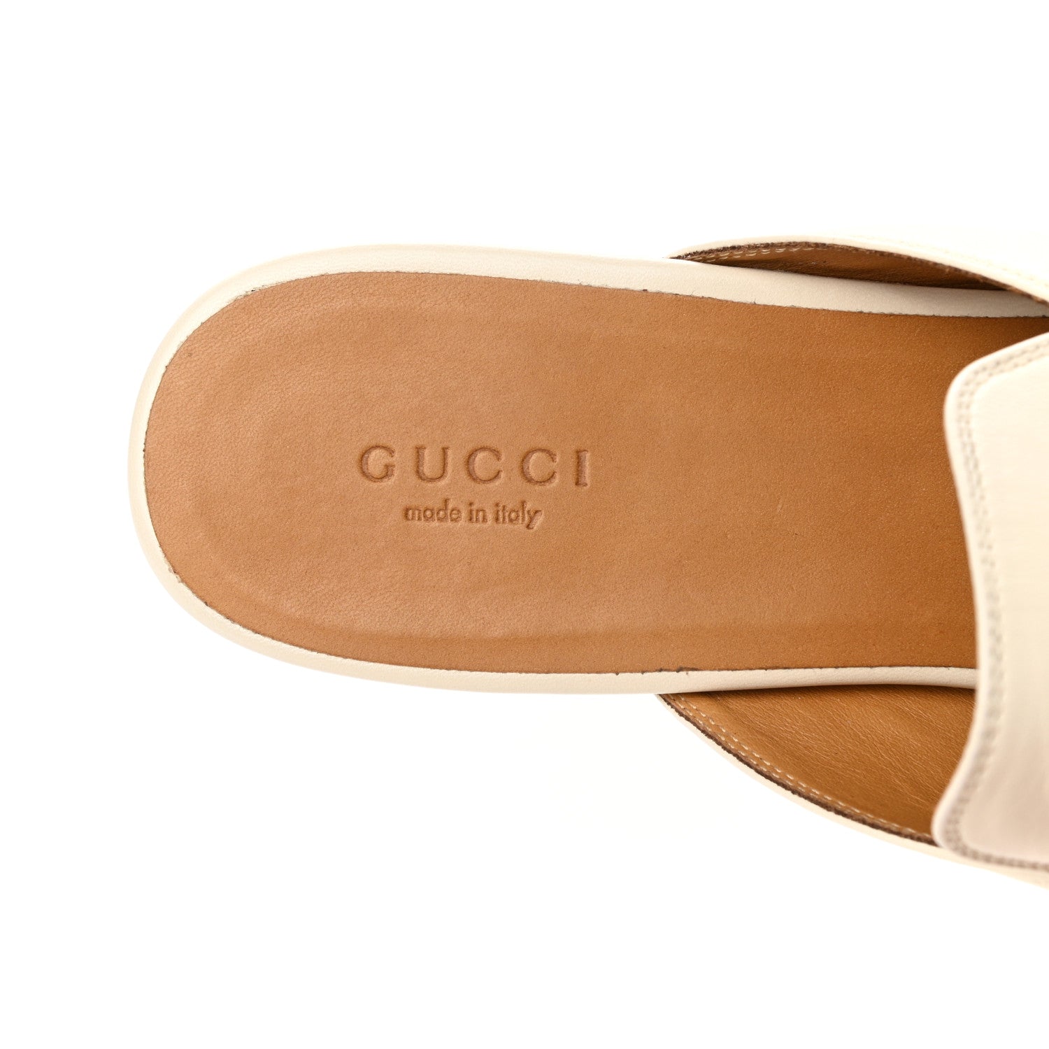 Gucci Malaga Kid Womens Princetown Slippers 40 Mystic White 7 of 10