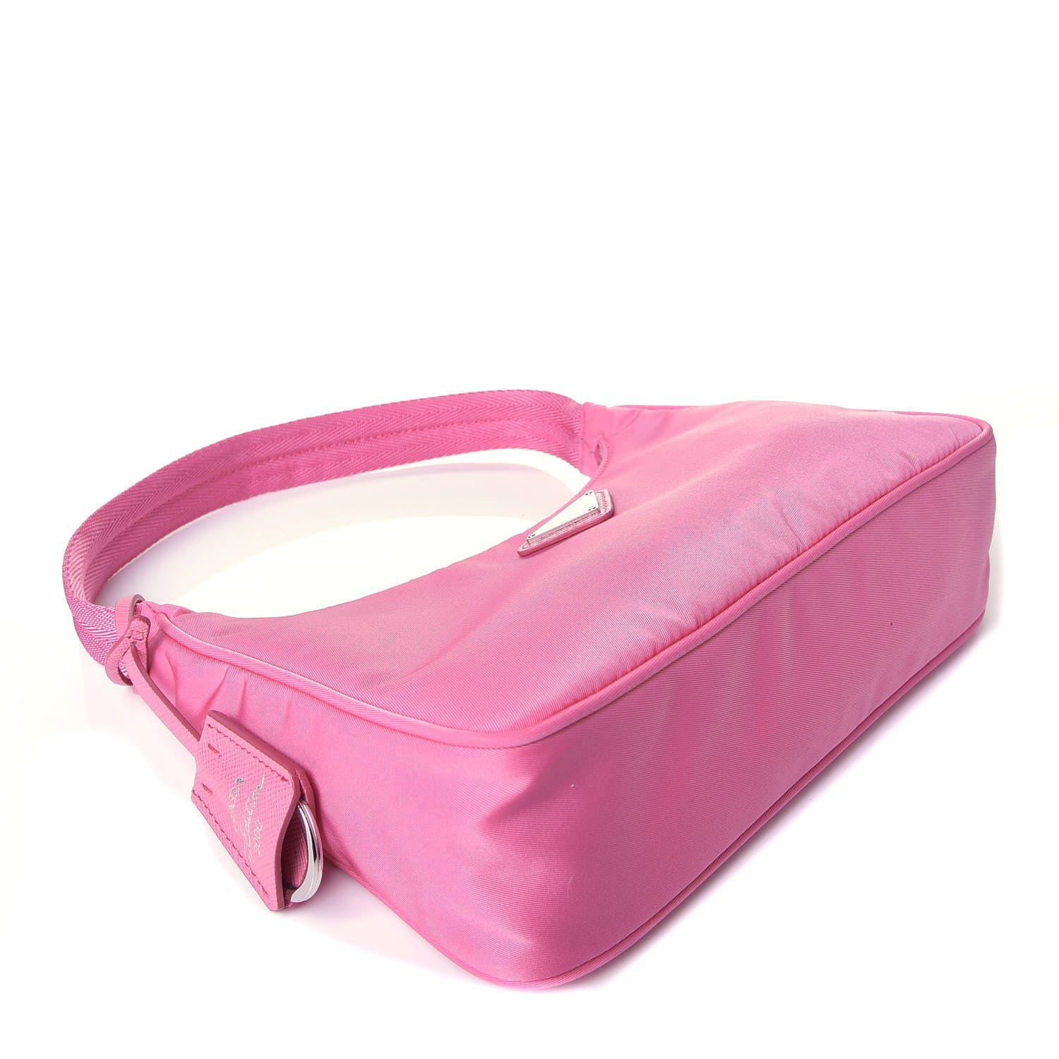 Prada Tessuto Nylon Mini Re-Edition 2000 Bag Begonia 4 of 9