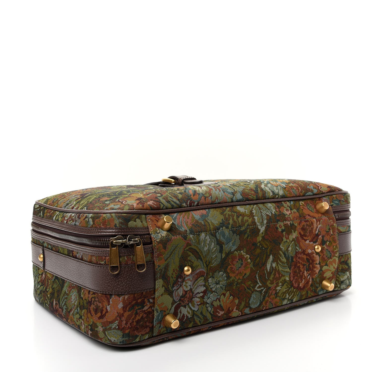 Gucci Brocade Floral Web Suitcase 3 of 8