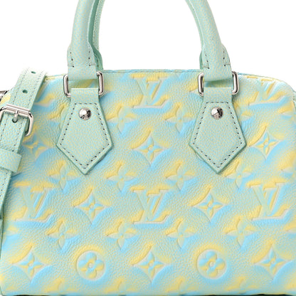 Louis Vuitton Empreinte Monogram Summer Stardust Speedy 20 Water Green 7 of 10