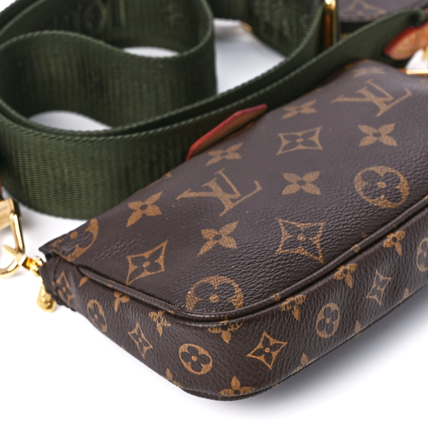 Louis Vuitton Monogram Multi Pochette Accessories Kaki 9 of 14