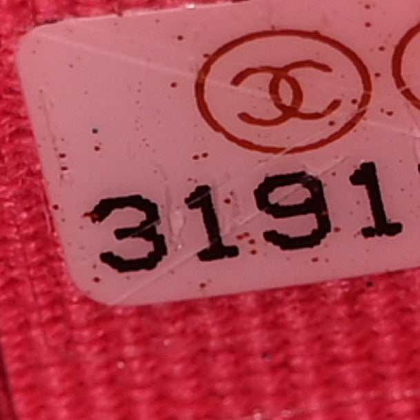 Chanel Lambskin Quilted Chanel 19 Flap Wallet Dark Pink 7 of 10