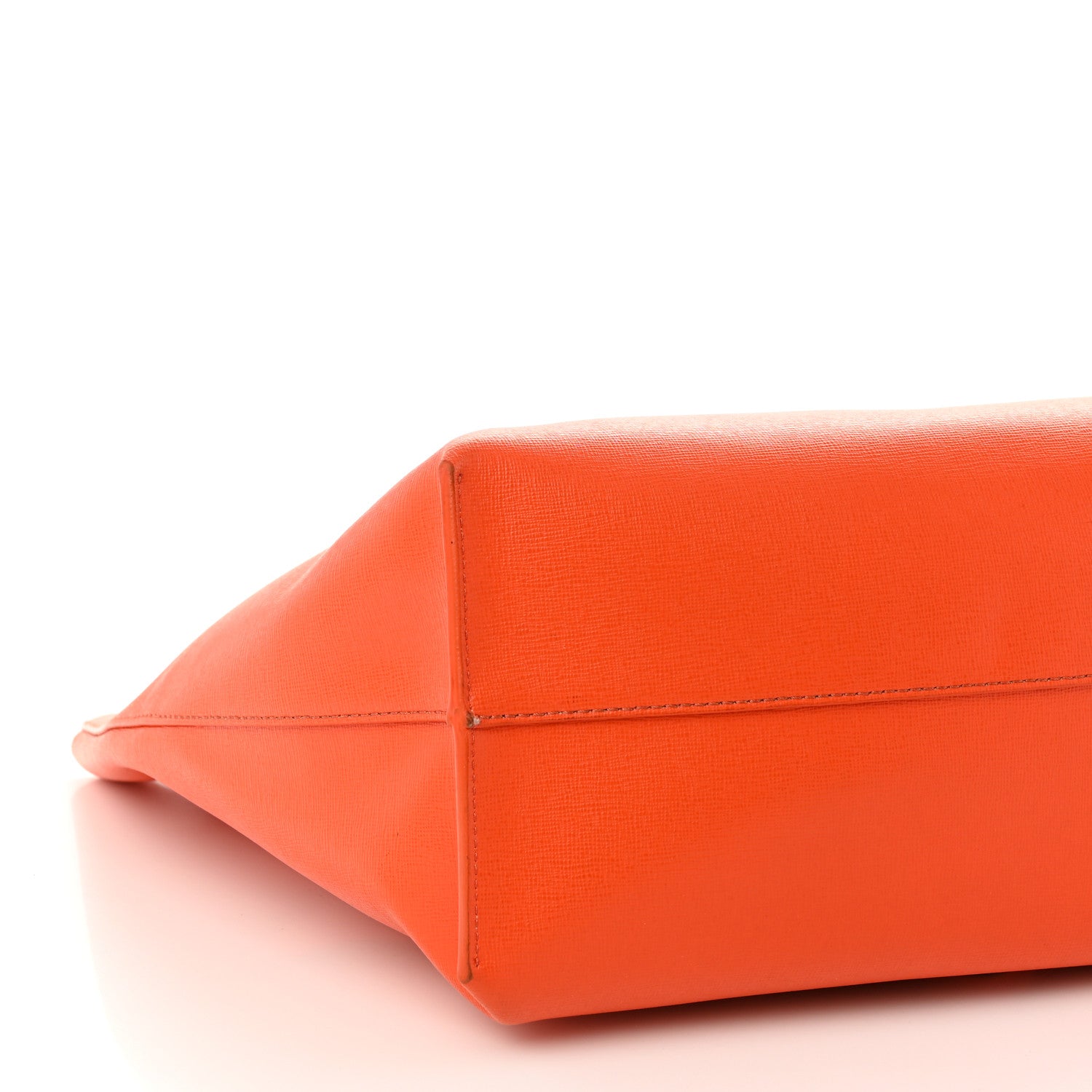 Versace Saffiano Palazzo Medusa Tote Orange 8 of 12