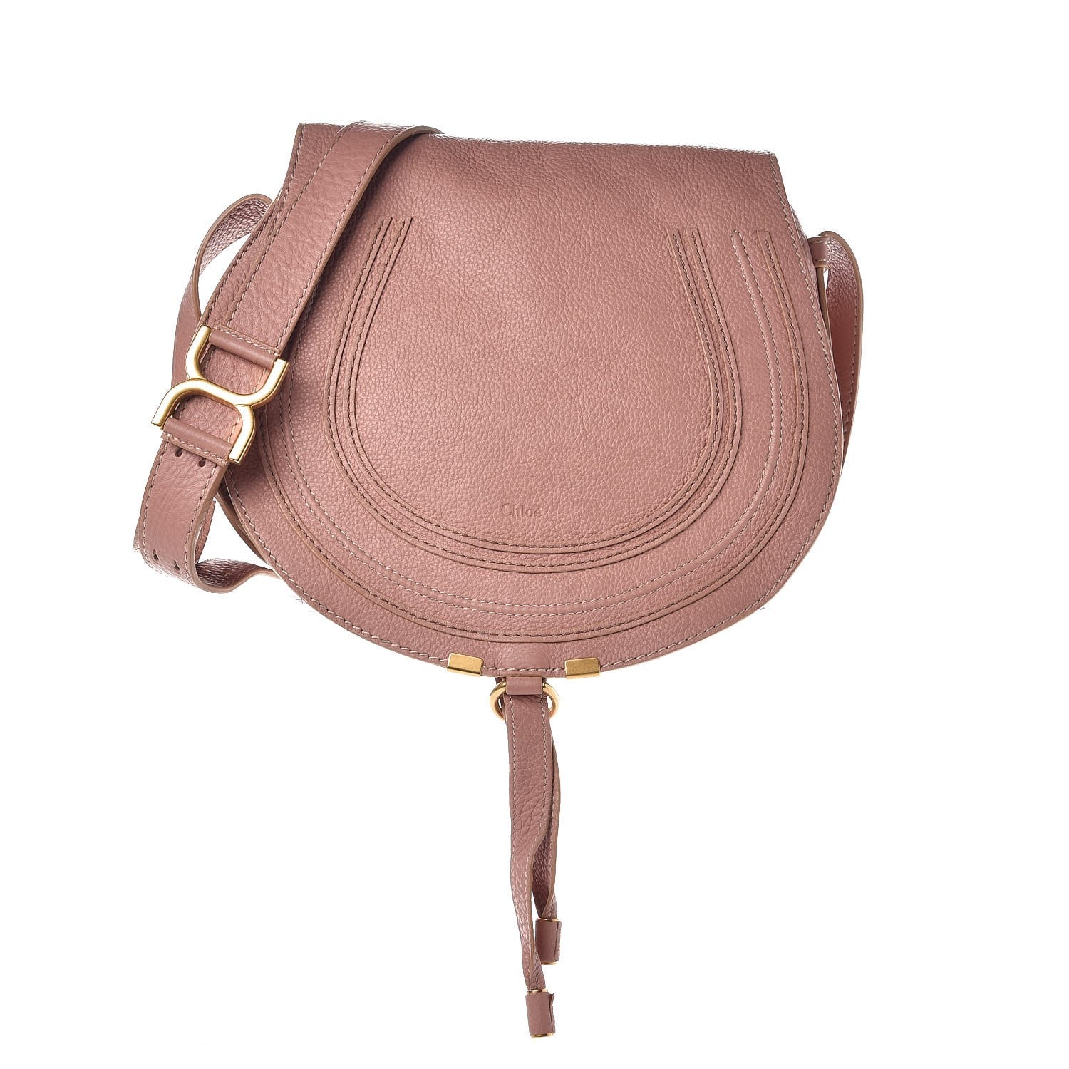 Chloe Calfskin Medium Marcie Shoulder Bag Anemone Pink 1 of 9