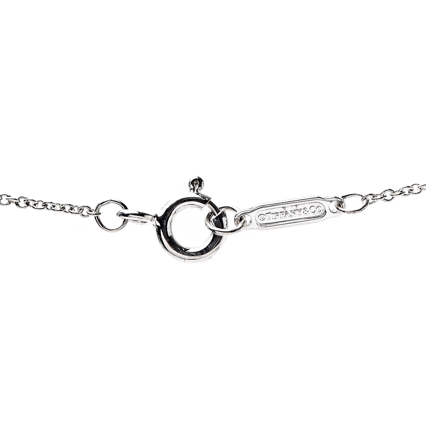 Sterling Silver Concave Cross Pendant Necklace