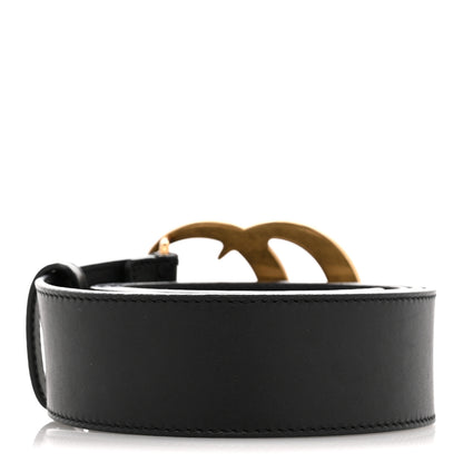 Gucci Calfskin Double G 40mm Belt 95 38 Black 2 of 7