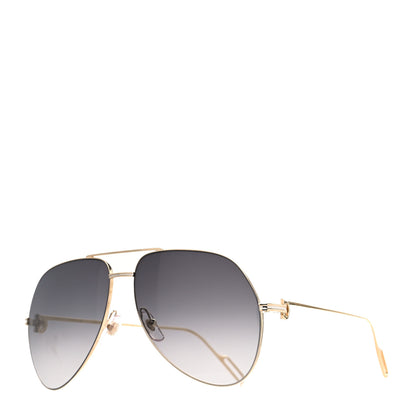 Cartier Metal Premiere de Cartier Sunglasses Gold 1 of 8