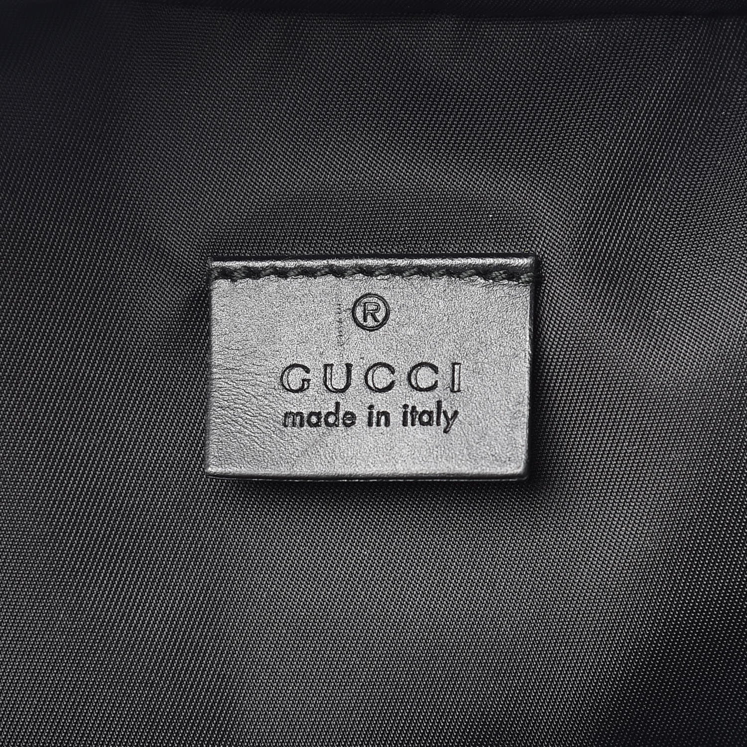 Gucci GG Supreme Monogram Web Dome Backpack Black 7 of 12