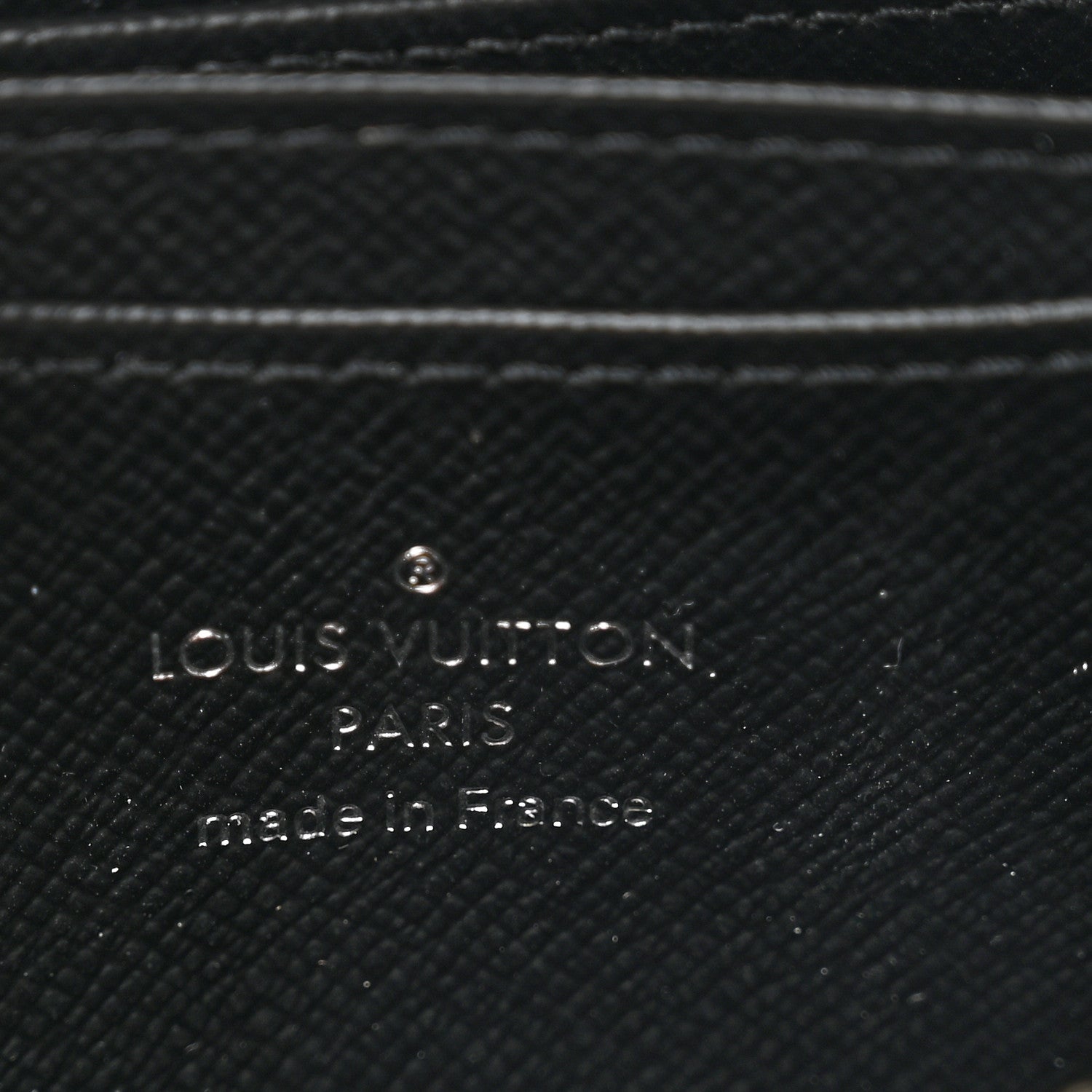Louis Vuitton Epi Zippy Coin Purse Black 6 of 6