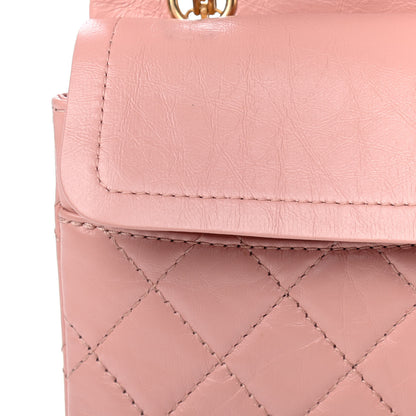 Chanel Aged Calfskin Quilted 2.55 Reissue 226 Flap Pink 10 of 13