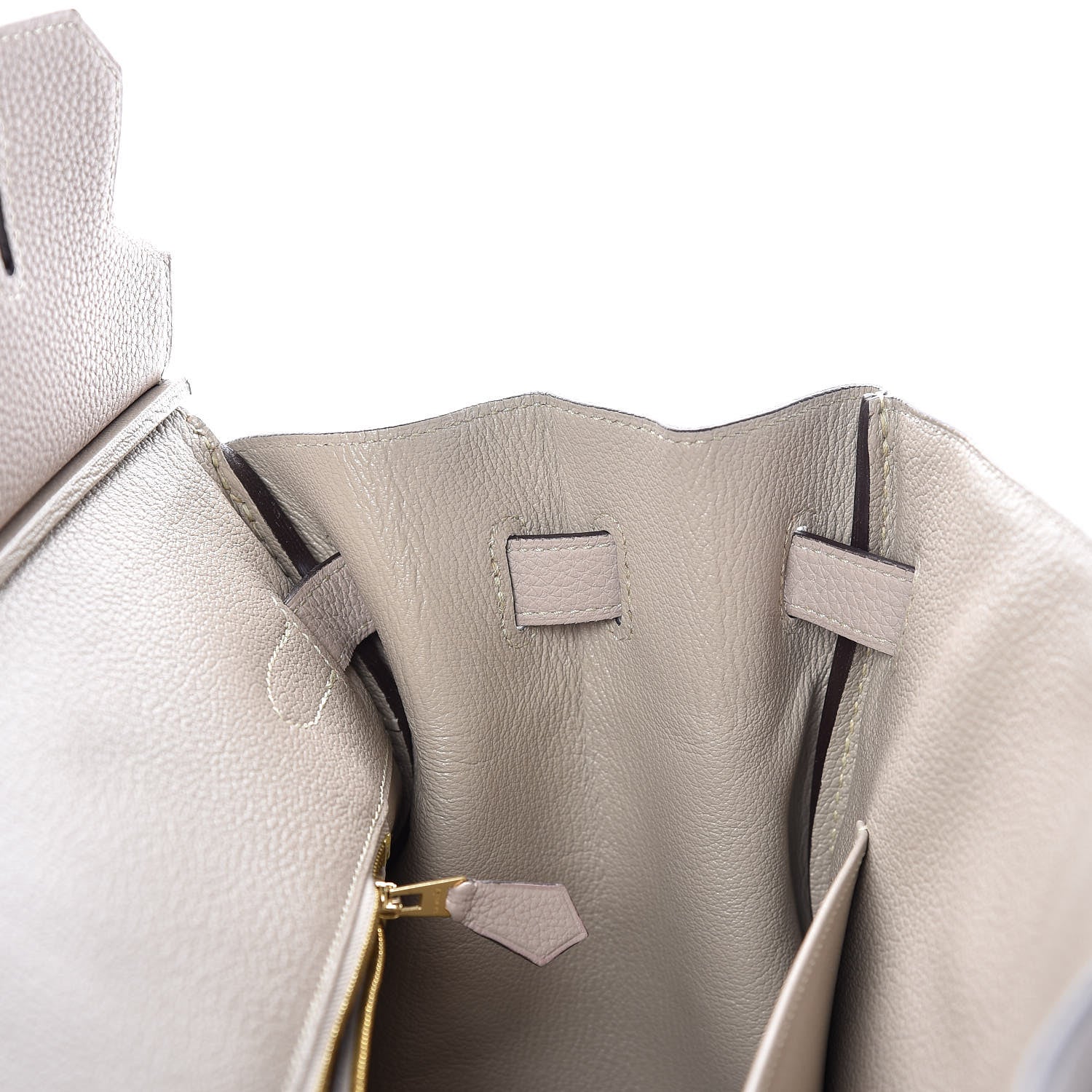 Hermes Togo Birkin 35 Gris Tourterelle 15 of 34