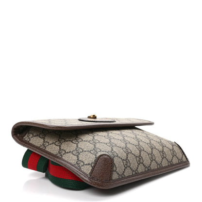 Gucci GG Supreme Monogram Neo Vintage Web Belt Bag Brown 3 of 8