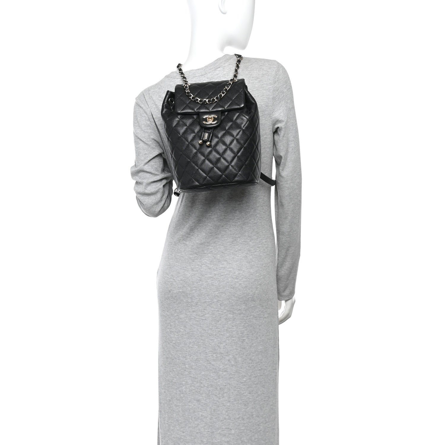 Chanel Caviar Quilted Urban Spirit Backpack Black 2 of 11