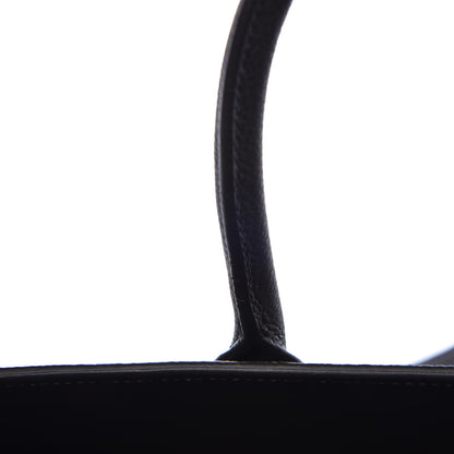 Saint Laurent Grained Calfskin Baby Sac De Jour Coal 10 of 12