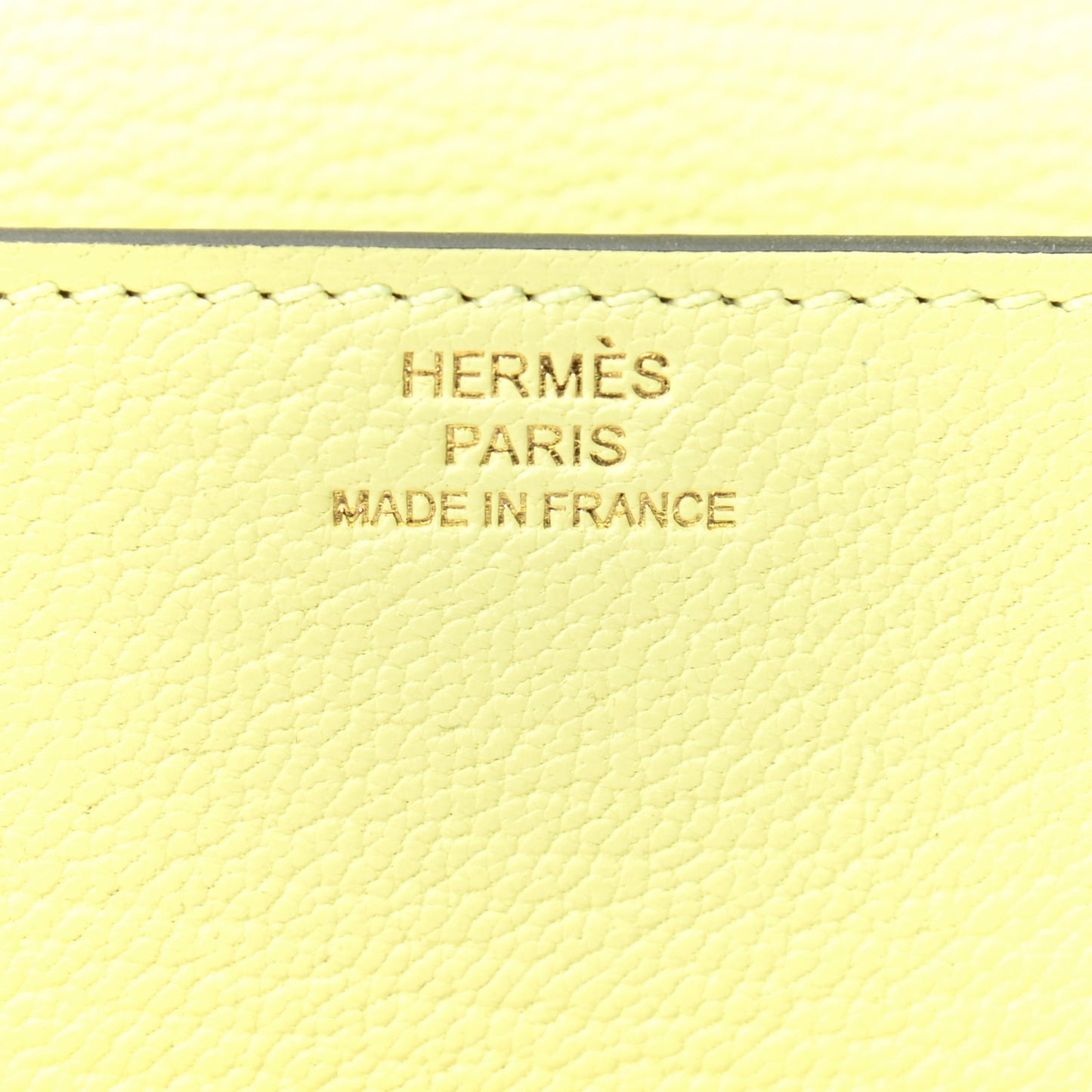 Chevre Mysore Roulis Slim Wallet Jaune Poussin