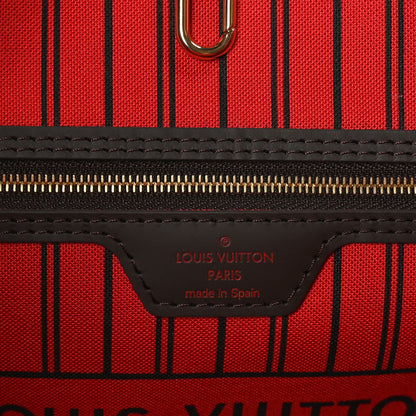 Louis Vuitton Damier Ebene Neo Neverfull MM 6 of 9