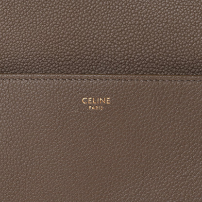 Celine Soft Grained Calfskin Sangle Bucket Bag Taupe 7 of 13