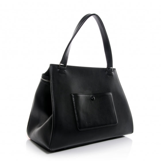 Celine Pony Hair Medium Edge Shoulder Bag Vermillion 3 of 8