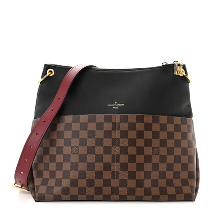 Louis Vuitton Damier Ebene Calfskin Maida Black 1 of 9