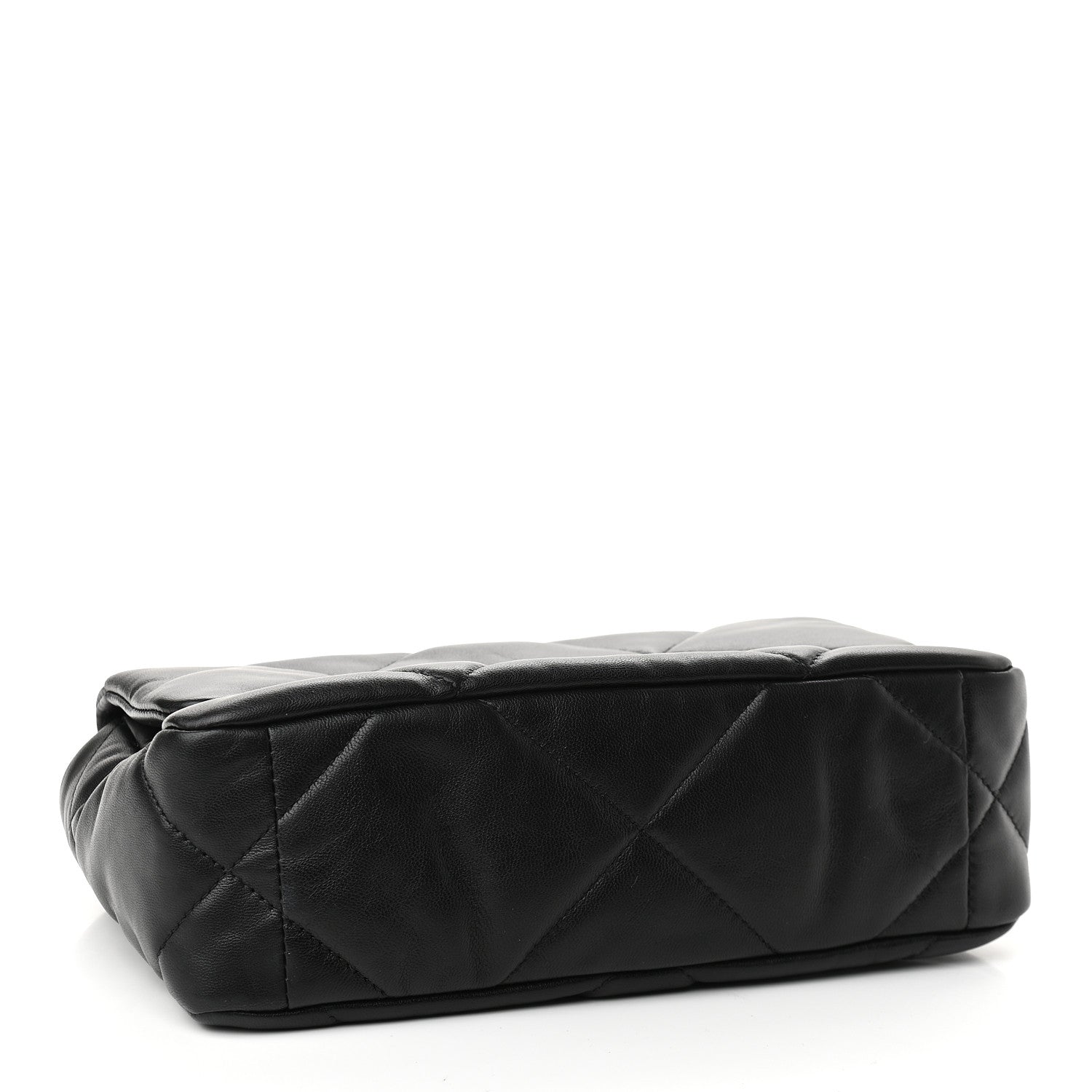 Chanel Lambskin Quilted Medium Chanel 19 Flap Black 4 of 9