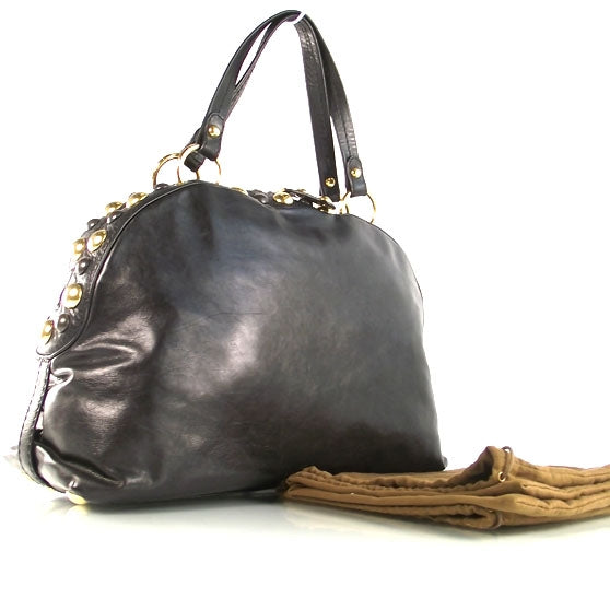 Gucci Leather Large Babouska Dome Bag 3 of 9