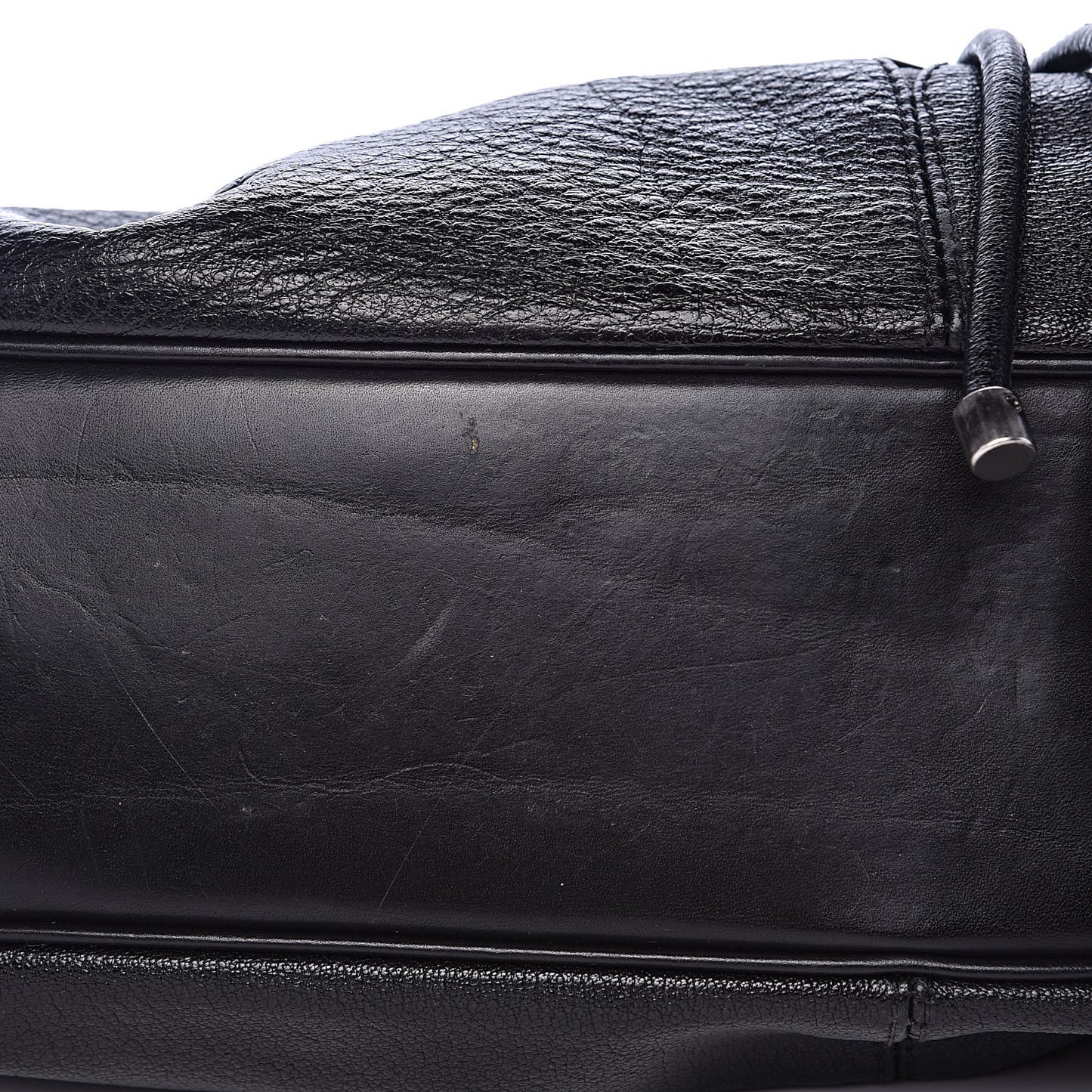 Calfskin Warrior Hobo Black