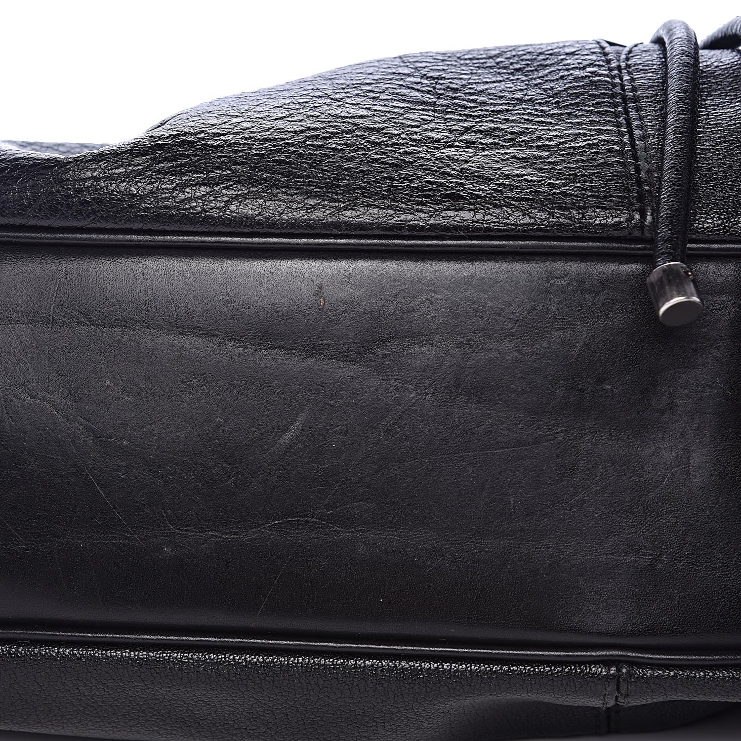 Burberry Calfskin Warrior Hobo Black 11 of 16