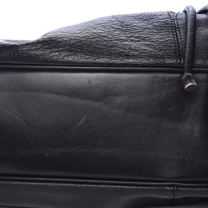 Burberry Calfskin Warrior Hobo Black 11 of 16