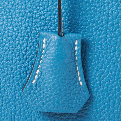 Hermes Togo Birkin 30 Blue Jean 27 of 29