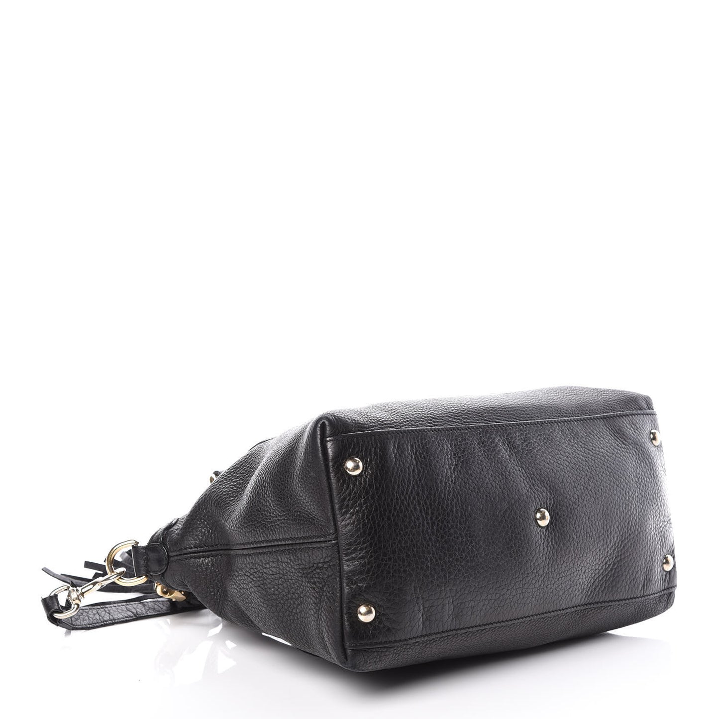 Cellarius Calfskin Small Soho Top Handle Satchel Black