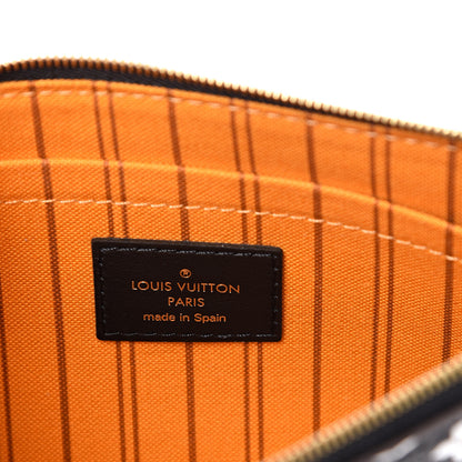 Louis Vuitton Monogram Giant Jungle Neverfull MM GM Pochette Black 5 of 6