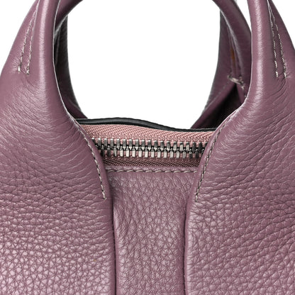 Alexander Wang Pebbled Lambskin Mini Rockie Mauve Rhodium Hardware 8 of 12
