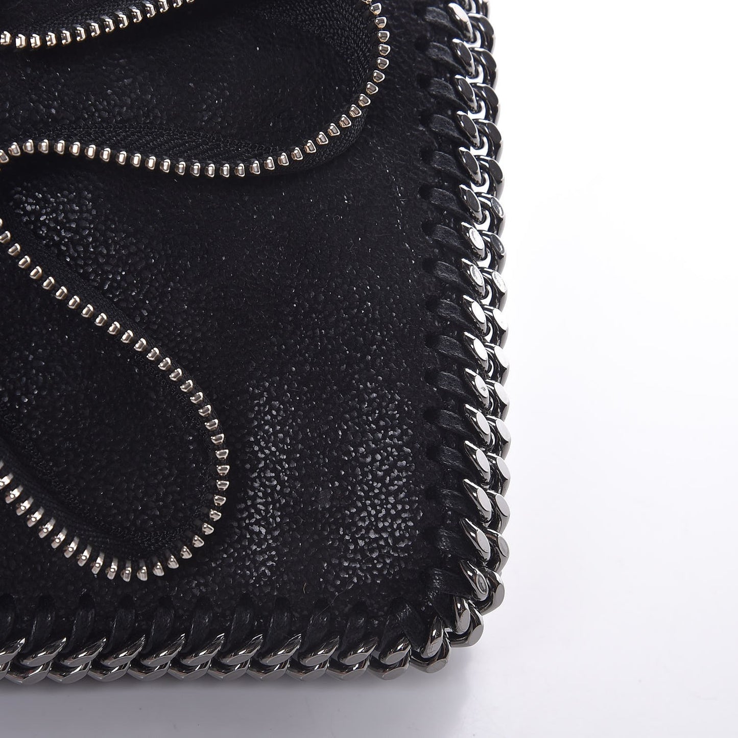 Shaggy Deer Falabella Zipper Crossbody Bag Black