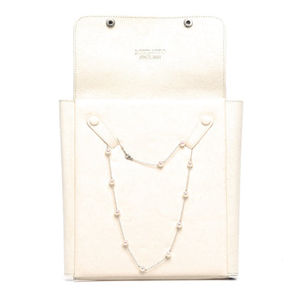 Mikimoto 18K White Gold Akoya Pearl 6.5-7mm Station Necklace 6 of 6
