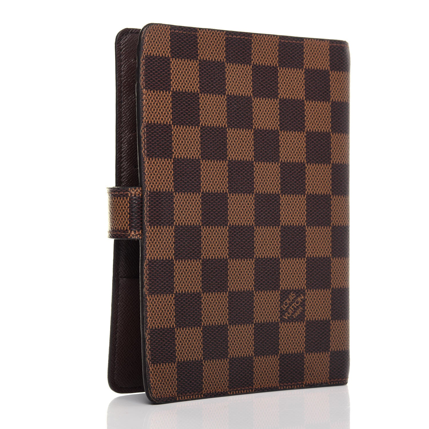 Louis Vuitton Damier Ebene Medium Ring Agenda Cover 3 of 12
