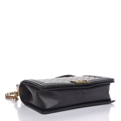 Chanel Caviar Quilted New Medium Boy Flap Black 4 of 7