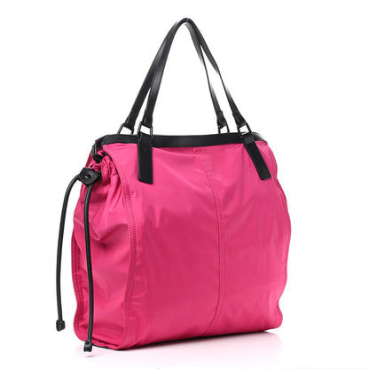 Burberry Nylon Buckleigh Packable Tote Bag Raspberry 3 of 10