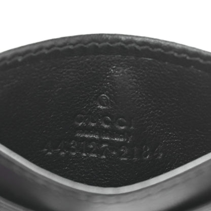 Gucci Calfskin Matelasse GG Marmont Card Holder Black 6 of 7
