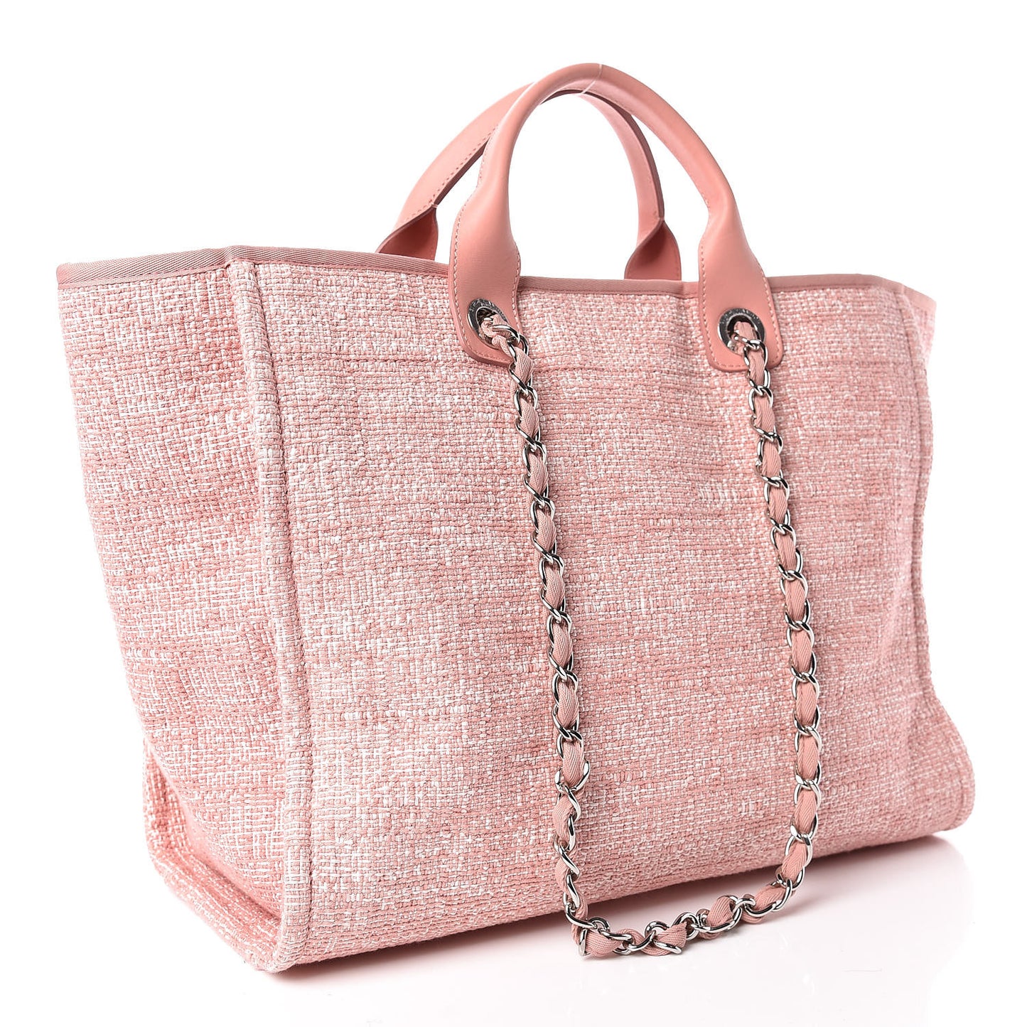 Canvas Large Deauville Tote Pink