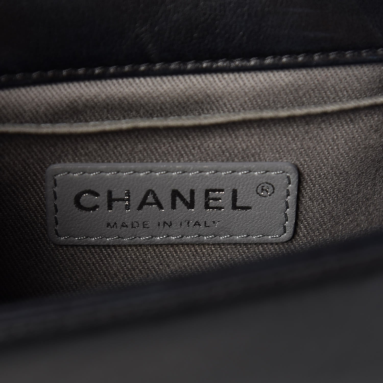 Chanel Lambskin Quilted Small Boy Flap Black 6 of 8