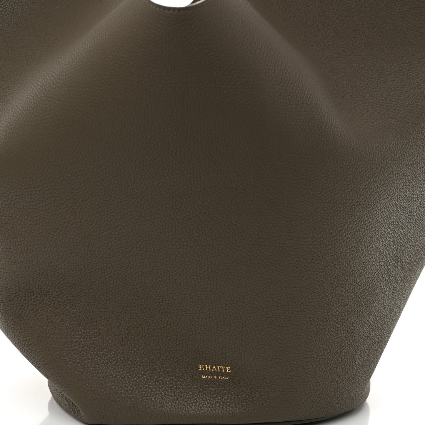 Pebbled Sport Calfskin Medium Lotus Tote Elephant