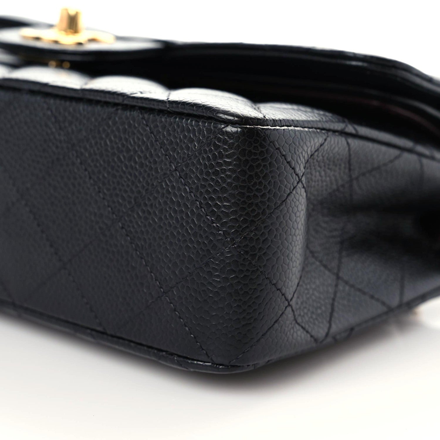 Chanel Caviar Quilted Small Double Flap Black 7 of 10