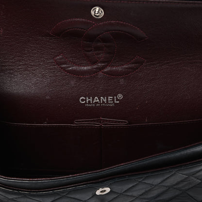 Chanel Lambskin Quilted Medium Double Flap Black 5 of 11